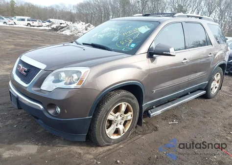 2009 GMC Acadia Slt-2 z USA, uszkodzony, nr VIN 1GKEV33D09J169924